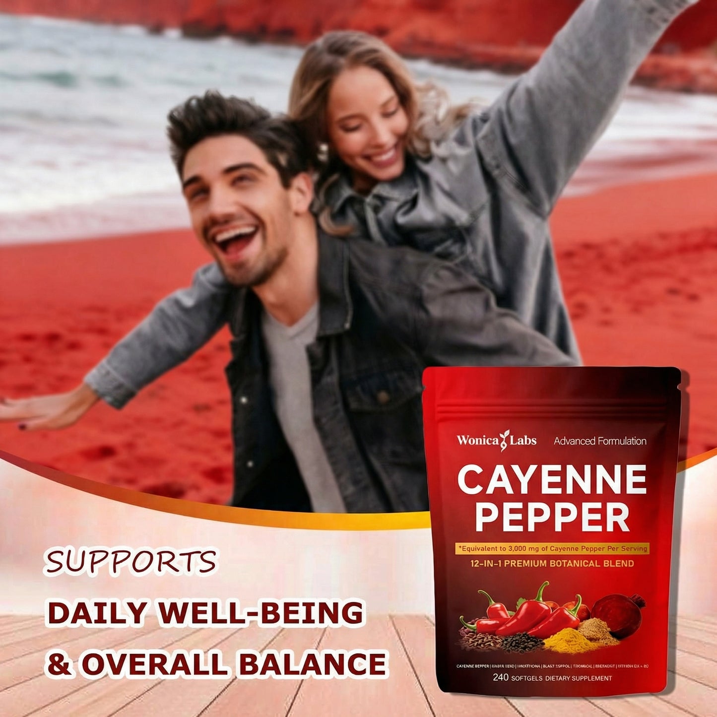 Cayenne Vital Pro Daily Softgels