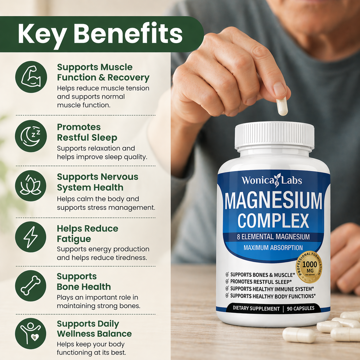 Magnesium Recovery Complex Caps