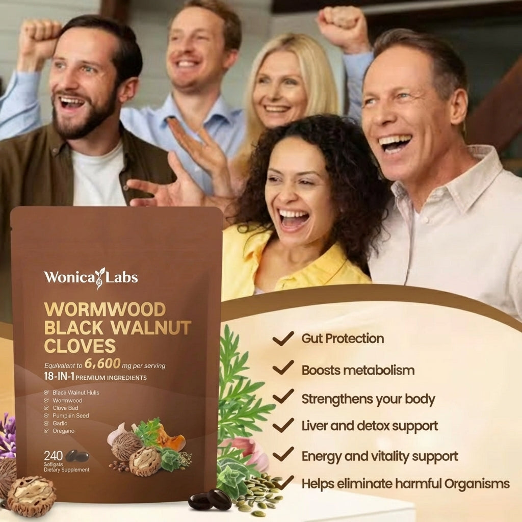 Wormwood Black Walnut Vital Caps