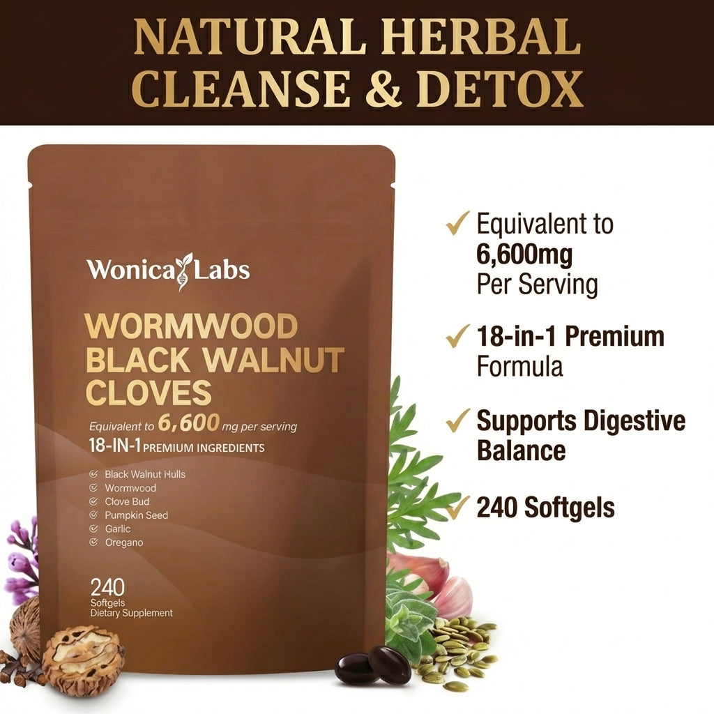 Wormwood Black Walnut Vital Caps