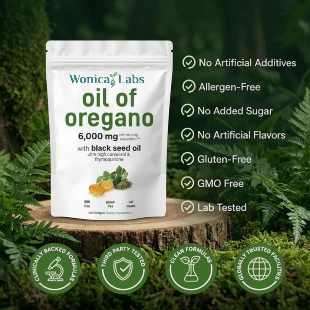 Pure Oil Of Oregano Capsules