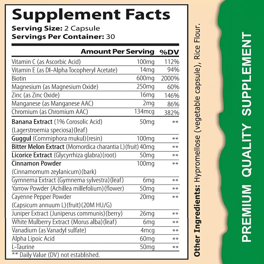 Blood Sugar Support