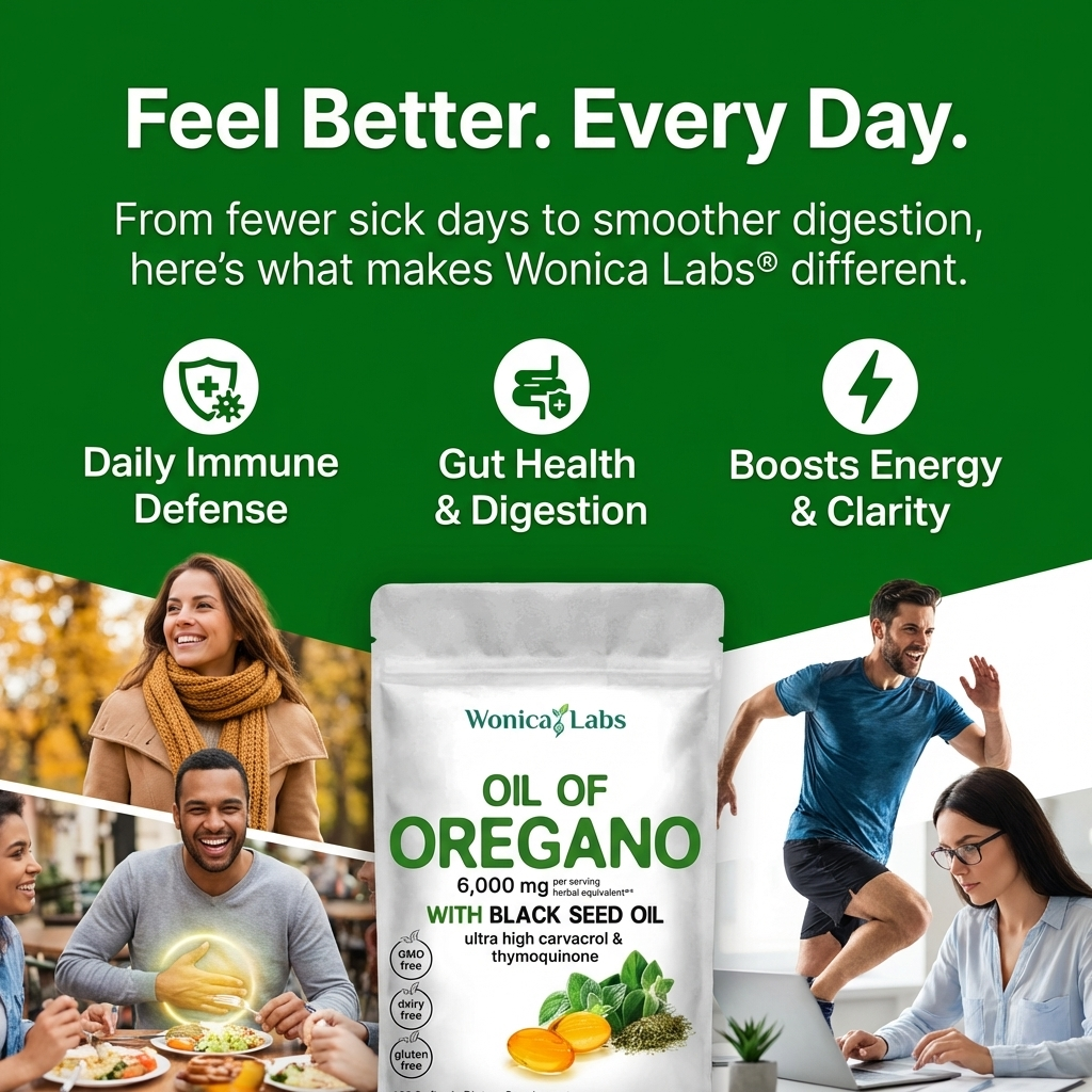 Pure Oil Of Oregano Capsules