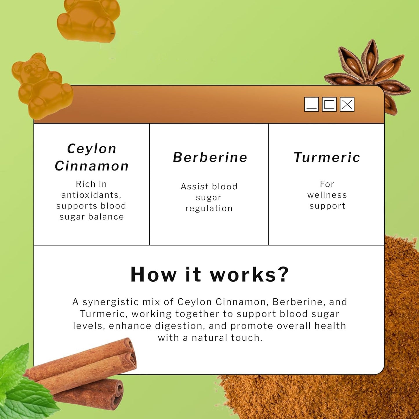 Cinnamon Glow Blood Sugar Support Jelly