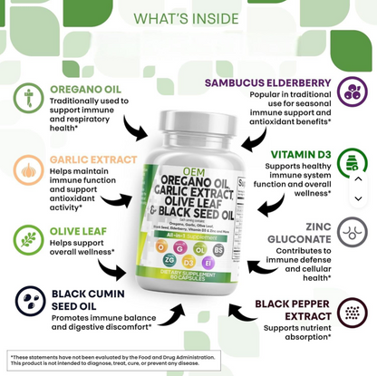 VitalGuard Immune & Gut Capsules