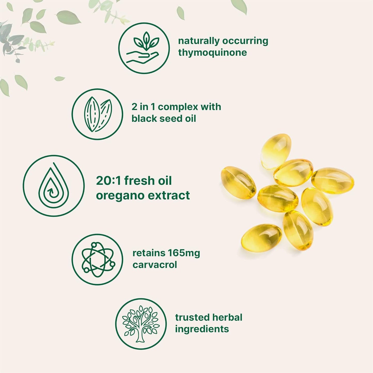 Pure Oil Of Oregano Capsules