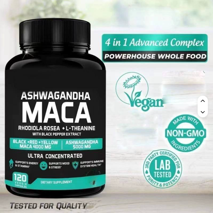 WonicaLabs Ashwagandha Maca Energy Boost