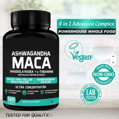 WonicaLabs Ashwagandha Maca Energy Boost