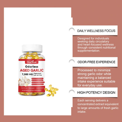 Daily Garlic Vitality Boost Softgels