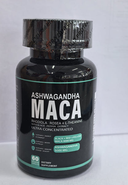 WonicaLabs Ashwagandha Maca Energy Boost
