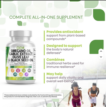 VitalGuard Immune & Gut Capsules