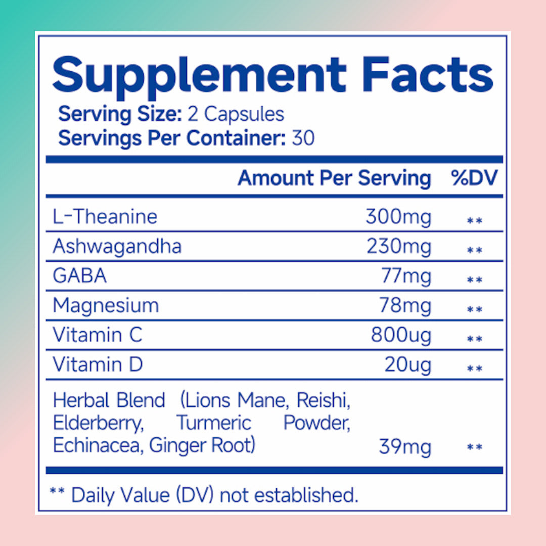 Calm Focus Daily Capsules