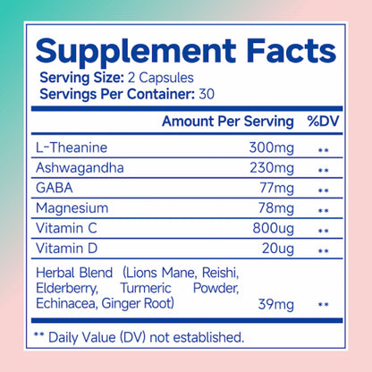 Calm Focus Daily Capsules