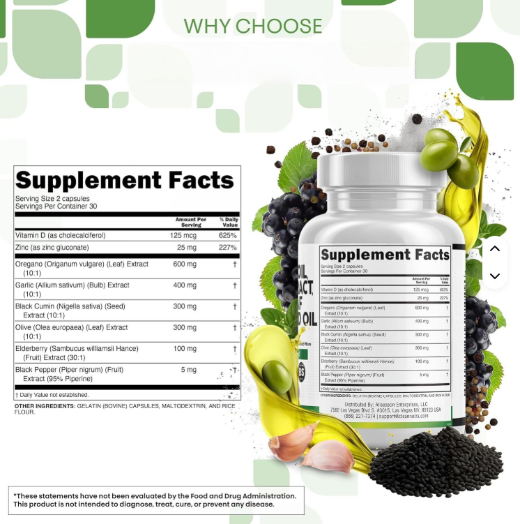 VitalGuard Immune & Gut Capsules